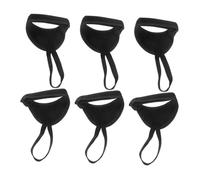 Milisten Lot de 6 Set de Dragonnes pour Bâtons de Ski et Randonnée Sangles Réglables Rembourrage Confortable Corde Élastique Résistante aux Intempéries Accessoires Indispensables pour