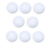 Milisten Lot de 8 Bouchons à Vis pour Biberons à Large Couvercles Étanches pour Lait Maternel Stockage Conservation Compatible Biberons à Large