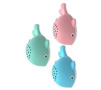 Milisten Machine à de Baleine Jouet Éducatif Musical pour Garçon et Filles Jouet à Histoires Sonore Lumières d'apprentissage Précoce pour Bébé