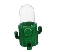 Milisten Machine à Eau Potable à Cage d'oiseau Automatique Pet à l'oiseau de Compagnie arrosage du Piste Alimentaire d'oiseau pour Animaux de Compagnie Lovebird Waterer cachatier ABS Green