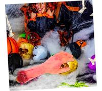 Milisten Main Factice Halloween Réaliste Décoration Sanglante Effrayante pour Accessoire et Compact pour Fêtes à Thème