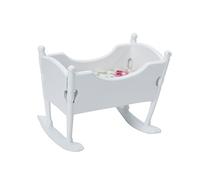 Milisten Maison de Poupée Lit Décoratif Écologique et Sûr Accessoire Mobilier Réaliste pour Chambre Garçon Fille Améliore Imagination et Motricité Fine