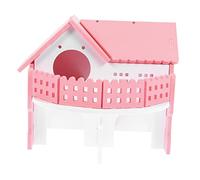 Milisten Maison Hamster à Double Villa Miniature pour Rongeurs Espace De Et Relaxant Accessoire pour Hamsters