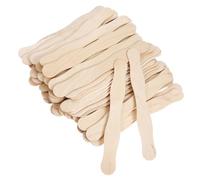 Milisten Manches D'éventail en Bois Naturel 100 Pcs, 200 X 25 X 2 Mm, Poignées pour Éventails Circulaires DIY, Accessoires pour Loisirs Créatifs, Mariages et Décoration Intérieure