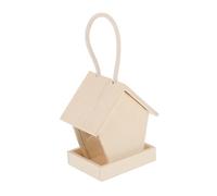 Milisten Mangeoire Suspendue Nid pour Jardin Balcon Distribue Nourriture Attirer Oiseaux Faciles Nettoyer Installer Arbre Support