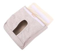 Milisten Mangeoire Suspendue pour Lapin et Cobaye Distributeur de Foin Léger avec Chaîne Pochette Portable pour Nourriture Herbe et Graminées Convient pour Hamster et Petits Animaux