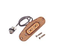 Milisten Maple Wood String Humbucker Guitar Pickups For Cigar Box Guitar Bobbins With Waxed String Protection Balanced Tone Pickup Approx