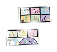 Milisten Marelle Autocollante Pour Garçon Fille Sticker Sol Jeu Garçon Fille Autocollant Salle Jeux Sticker Marelle Sol