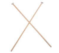 Milisten Marteau professionnel en aluminium bâtons de bois à percussion maillets de tambour frappeur de maillet en bois instrument à percussion métal Kaki