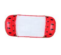 Milisten Matelas Flottant Gonflable pour Piscine Motif Pastèque, Lit Flottant D'été en PVC Écologique, 1 Pièce, Bouée de Natation Confortable et Pliable, Plage et Piscine