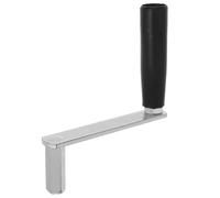 Milisten Mécanisme de Manivelle de Fenêtre, Manivelle de Rechange, 1/2" Stem Hole Diameter, Alliage de Zinc et Plastique, Compatible avec Roller Shutters, Secure Fit and Smooth Operation