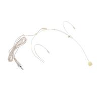 Milisten Micro Casque Microphone à Condensateur Beige avec Amplificateur Vocal pour Enseignement et Spectacles et Confortable Design pour Parole et Chant