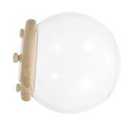Milisten Micro Paysage sous Dôme de Verre Lumineux 10 Cm, Vitrine Décorative Anti-poussière pour Fleurs Séchées et Compositions Artisanales, Accessoire de Décoration Intérieure