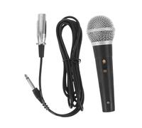 Milisten Microphone Filaire Professionnel pour Karaoke Micro à Main avec Câble pour Prise de Parole et Performances Scéniques