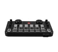 Milisten Mini Table de Mixage Dj Portable Compacte pour Karaoké et Streaming Carte Son Live Autotune Mixage Multilingue Compatible Smartphone et PC Console Audio de Bureau Pratique
