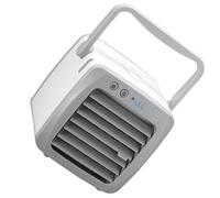 Milisten Mini Ventilateur Refroidisseur D'air USB Portable pour Bureau, Refroidisseur D'air Miniature en Plastique 150ml, pour Créer une Ambiance Estivale Agréable