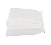Milisten Miniature Sheer Short Drapes for Tiny House Windows Decorative Mini House Furniture Accessories in Pa Nylon