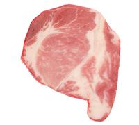 Milisten Modèle de Bœuf Artificiel Réaliste Décoration de Cuisine Occidentale Accessoire de Fête pour Maison et Boutique Simulacre de Viande Lifelike