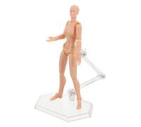 Milisten Modèle De Personnage De Peinture Mannequin De Dessin Étagères De Figurines d'action Figure De Modèle De Dessin Dessiner des Figurines Base D'actions Mannequin Articulé PVC