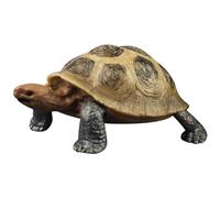 Milisten Modèle de Tortue en Plastique Réaliste pour Garçon et Filles Jouet Éducatif Figurine Animale Décorative Animal Terrestre 15 CM Ornements de Jardin pour Anniversaire ou Décoration