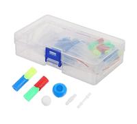 Milisten Modèle Scientifique d'Adn à Double en Plastique Kit Pédagogique pour Étudiants Jouet Éducatif 7 Pièces Expériences Biologiques