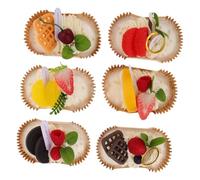 Milisten Modèles de Artificiel Accessoire de Photographie et Décoration de Restaurant Simulation Réaliste pour Mise Scène et Publicité