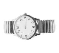 Milisten Montre à Quartz Grand Cadran Lumineux Bracelet Élastique, Analogue et Étanche, pour Femmes et Hommes en Activité Style Aléatoire
