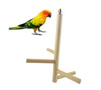 Milisten Morsure d'oiseau Accessoires pour Cages d'oiseaux perruches Oiseaux Jouets Perroquet Grand Perroquet de Morsure d'animal de Compagnie Perruche Perroquet en Bois