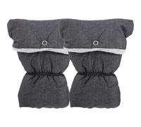 Milisten Moufles pour Poussette Manchons Chauffants Hiver Protection Thermique pour Balades Automnales et Hivernales