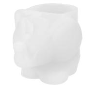 Milisten Moule en Silicone Éléphant pour Époxy DIY, Flexible et Inodore, 1 Pièce, Rangement pour Éponges à Maquillage, Loisirs Créatifs et Décoration Bureau