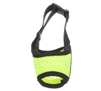 Milisten Muselière pour Chiens Ajustable Anti-aboiement Conception Pratique pour Promenade Et Sécurité Couleur Fluorescente Verte