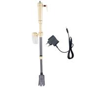 Milisten Nettoyeur Électrique pour Aquarium 220v AC, Outil Professionnel de Lavage du Gravier avec Tube Télescopique Extensible et Tête D’Aspiration à 90°, Kit de Nettoyage pour Réservoir