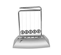 Milisten Newton's Cradle Z Shape Desktop Ornament Kinetic Toy for Office and Home Decoration Educational Physics Model for Energy Balance and Dynamics
