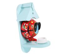 Milisten Nichoir Décoratif Forme de Théière pour Oiseaux Maison pour Petits Oiseaux Nichoir pour Perruches Accessoire de Jardin et Original
