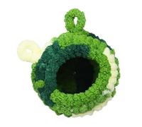 Milisten Nid De Perroquet en Peluche Cachette À Double Couche pour Oiseaux Nid pour Cage Housse De Cage Lit pour Oiseaux Maison pour Perroquet Pochette pour Planeur en Sucre Collage