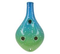 Milisten Ocarina Céramique Portable Instrument Alto C pour Débutants Pratique et Facile à Maîtriser Performance Musicale pour Fête