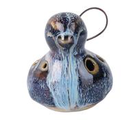 Milisten Ocarina Instrument Musique à 6 Trous En Céramique, Flûte Portable Forme Oiseau Accordage Manuel, Convenant Aux Garçon Et Filles Et Amateurs Pour Usage Ludique