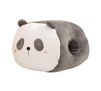 Milisten Oreiller de Chauffe Main Cartoon Coussin Multifonction pour Bureau et Sieste Design Panda Doux et Confortable pour Adultes