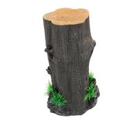 Milisten Ornement Arbre Tronc Réaliste pour Aquarium Décor Racine Creuse Résine Cachette Habitat Escalade pour Bettas Crevettes et Écrevisses Accessoire Structure Décorative sans Entretien