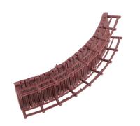 Milisten Ornement de Pont Miniature Chinois en Résine Solide, Décoration de Jardin Féerique, Accessoire pour Bonsaï et Paysage Miniature, Pont Arc Ancien, Figurine Décorative pour Maison