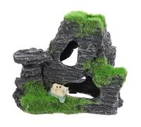 Milisten Ornement Résine pour Aquarium Décoration Naturelle Faux Rocaille pour Abri De Poissons Accessoire De Décor De Réservoir pour Aquariums Et Terrariums
