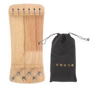 Milisten Outil d'Entraînement des Doigts en Bois pour Guzheng Mini Taille Portable Accessoire Pratique pour Débutants Améliore la Flexibilité des Mains Mémoire Musculaire Pratique du