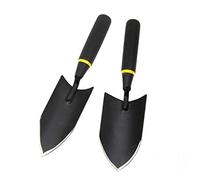 Milisten Outil Jardinage Main Acier Manganèse Épais Pelle Jardin Étroite Tranchante Poignée Ergonomique pour Plantation et Transfert de Terre Outil Pratique pour Jardiniers