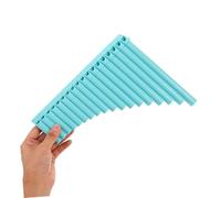 Milisten Pan Flute Instrument Tubes C Key for Plastic Musical Toy with Stable Tuning Beginner Friendly for School and Home Practice