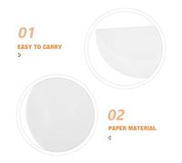 Milisten Papier Absorbant Huile Alimentaire Cuisine, 30 Feuilles Buvard pour Soupe et Cuisson, Papier Écrémé pour Absorber Graisses et Résidus, Fondues et Plats Gras, Usage Jetable
