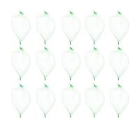 Milisten Paquet de Conservation en Filet Nylon 100 Pièces 40 CM Vert Boucle, Petits Paquet pour Fruits, Légumes Racines et Courses Multiples Cuisine