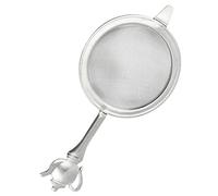 Milisten Passoire à Thé à Poignée en Acier Inoxydable 6,5 Cm, Infuseur à Thé Portable pour Feuilles en Vrac, Filtre Fin Résistant à Haute Température, Usage Maison et Bureau