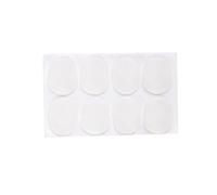 Milisten Patch en Silicone Blanc Lot de 8 Saxophone Ténor et Coussinets Confortables Protégeant les Dents Lors du Jeu pour Saxophone Ténor et Clarinette Alto Clarinette Alto
