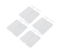Milisten Patchs De Massage Rectangulaires 5x10 Cm Lot De 8 Pièce Non Tissé Électrodes Physiothérapie Conductivité Élevée Usage Quotidien Muscles Stimulation Électrique Soulagement