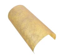 Milisten Peau de Tambour Africaine en Polyester Khaki, Ronde, 33cm, Effet Peau Animale, pour Hand Drum et Djembe